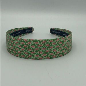 Vineyard Vines Pink and Green Headband